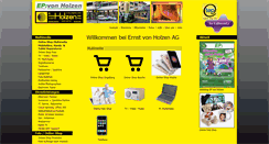 Desktop Screenshot of evh.ch